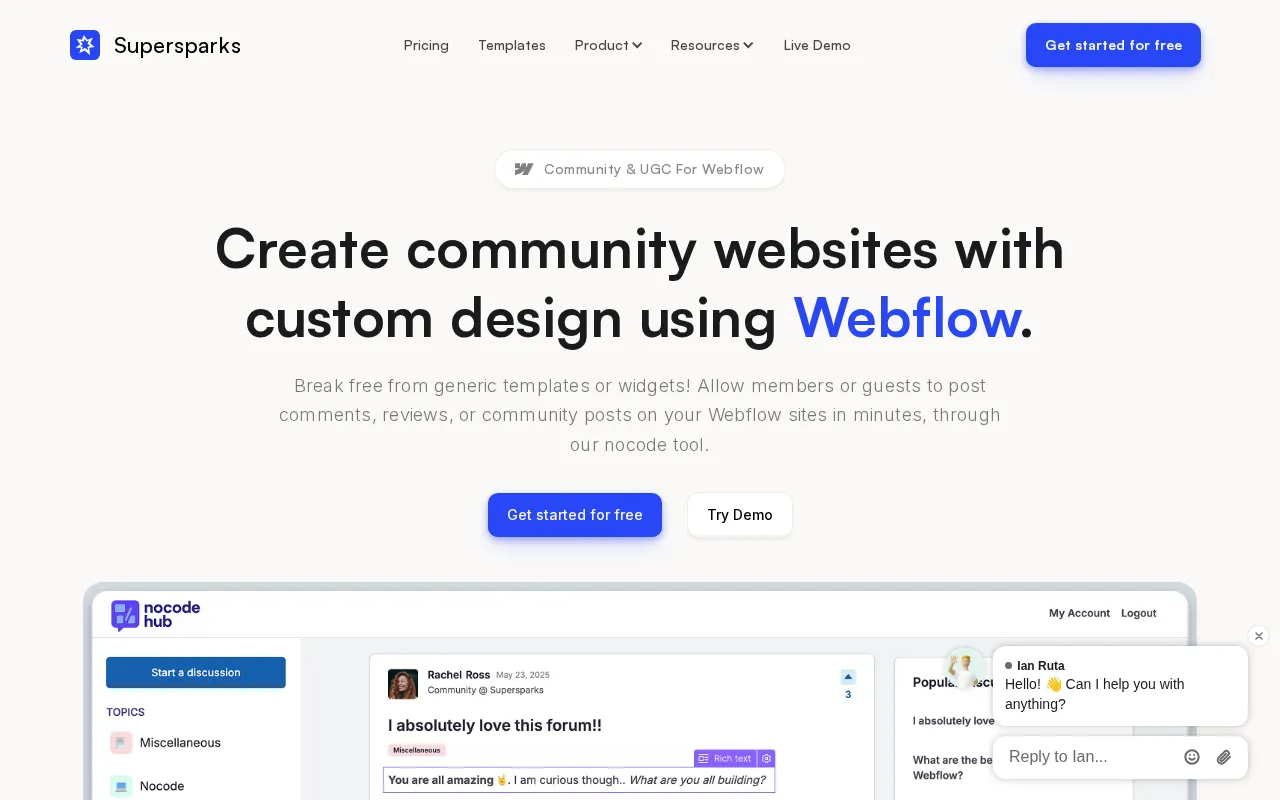 Supersparks — preview screenshot