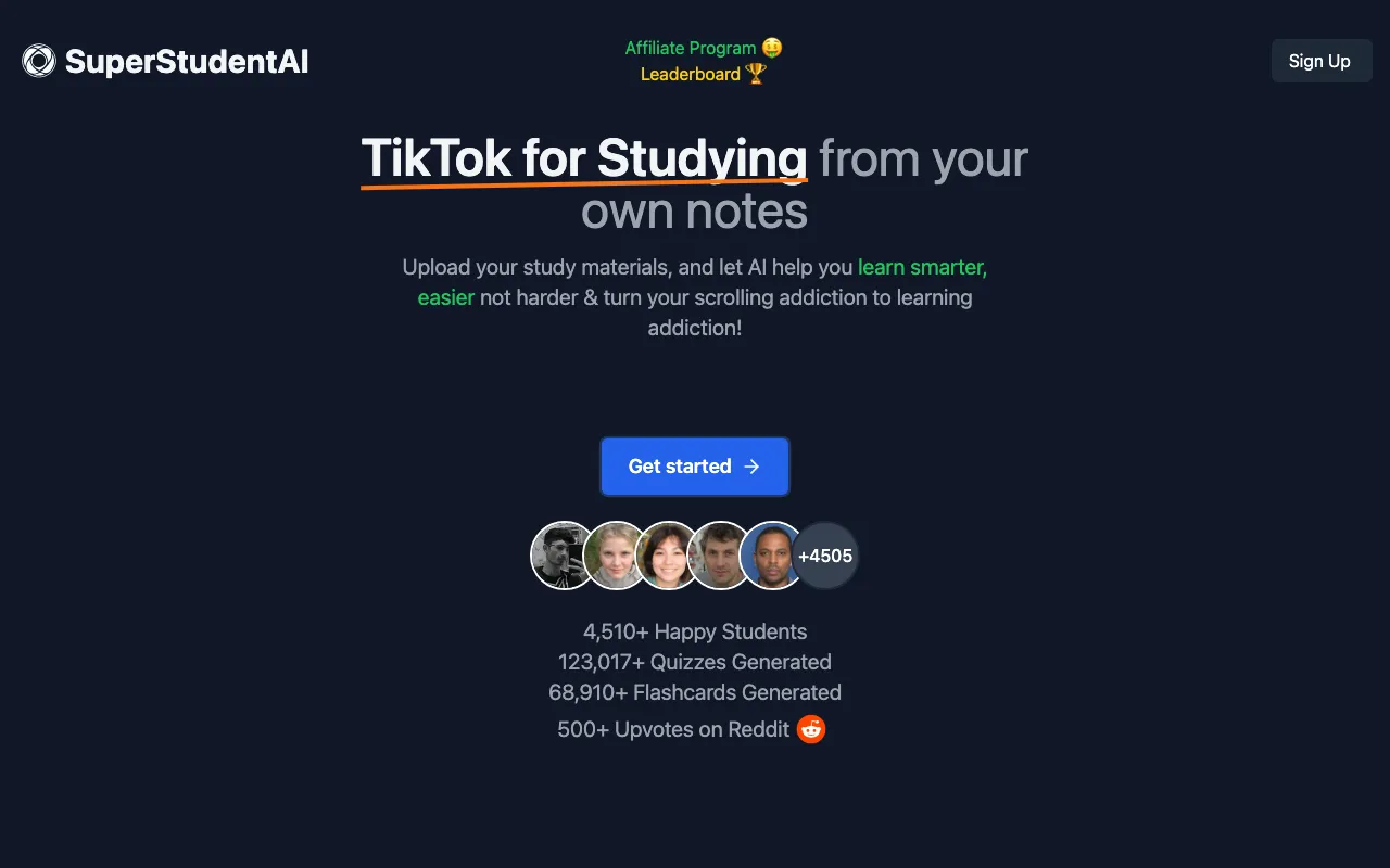 SuperStudentAI — preview screenshot