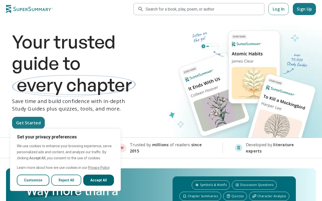 Supersummary — preview screenshot