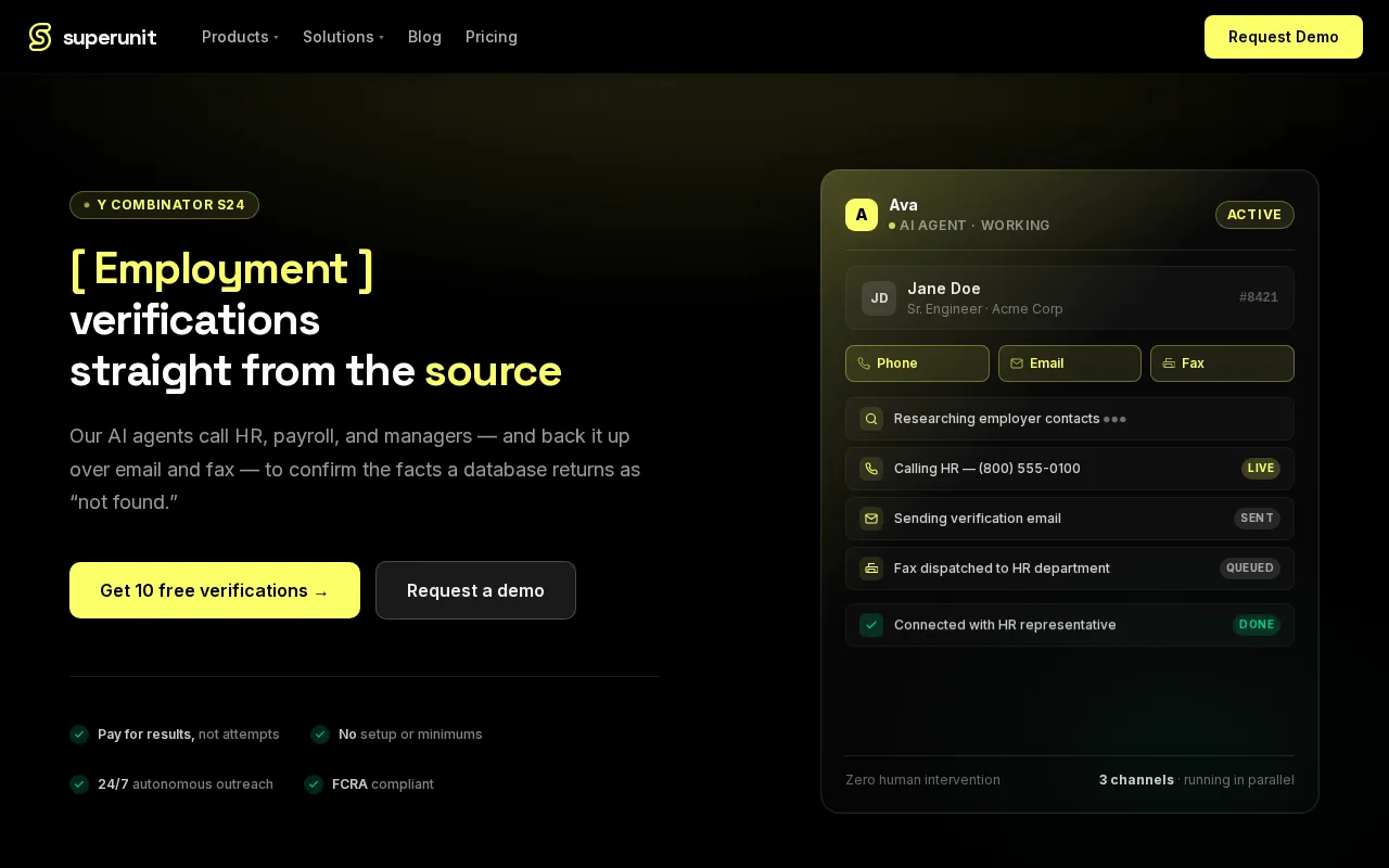 Superunit — preview screenshot