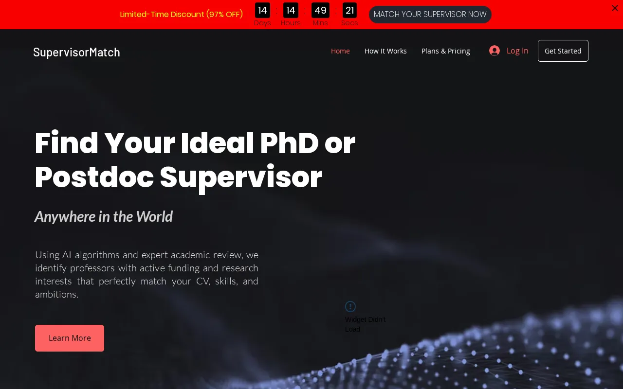 SupervisorMatch — preview screenshot