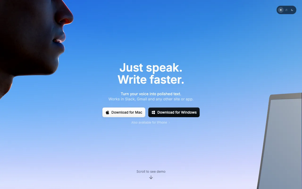 superwhisper — preview screenshot