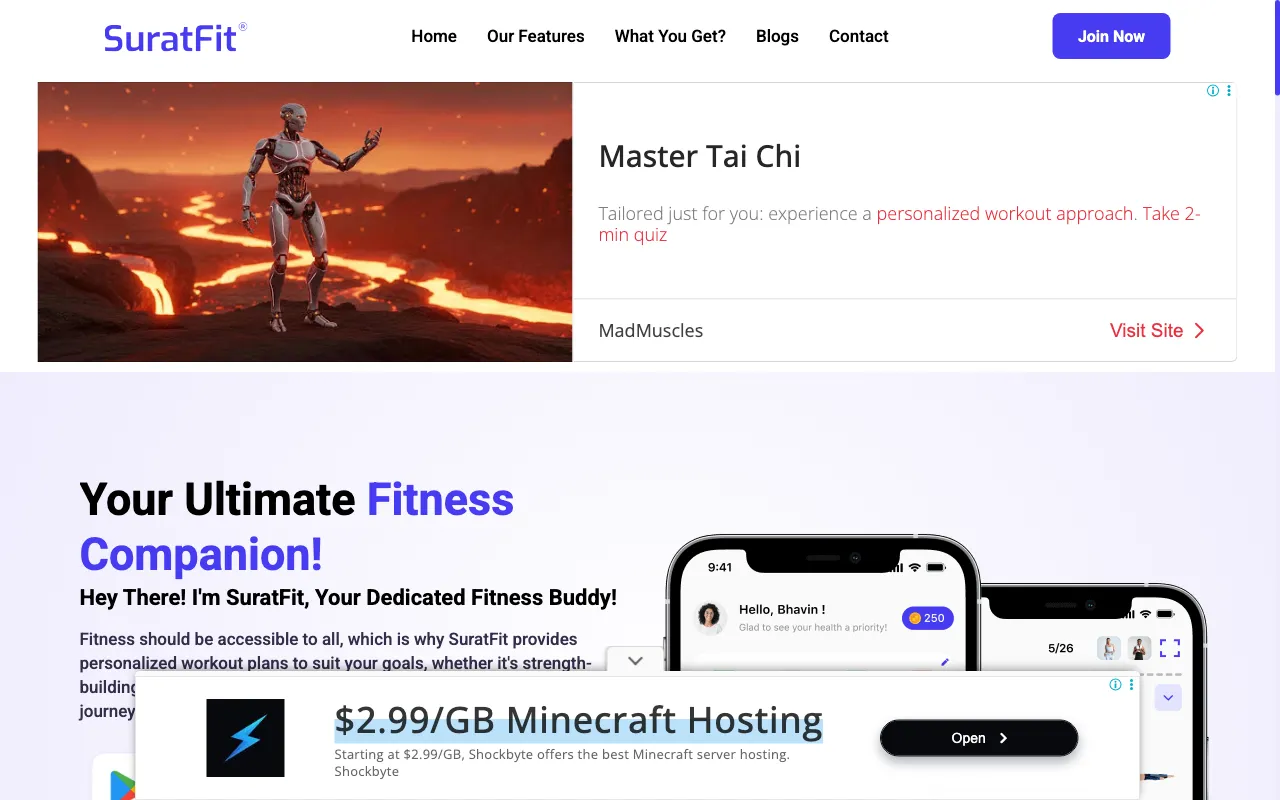 SuratFit — preview screenshot