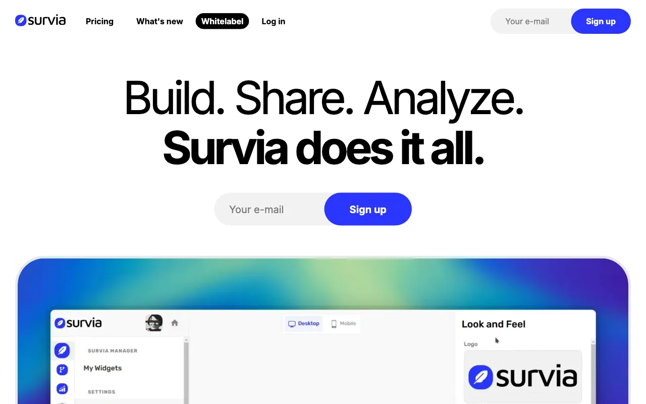 Survia — preview screenshot