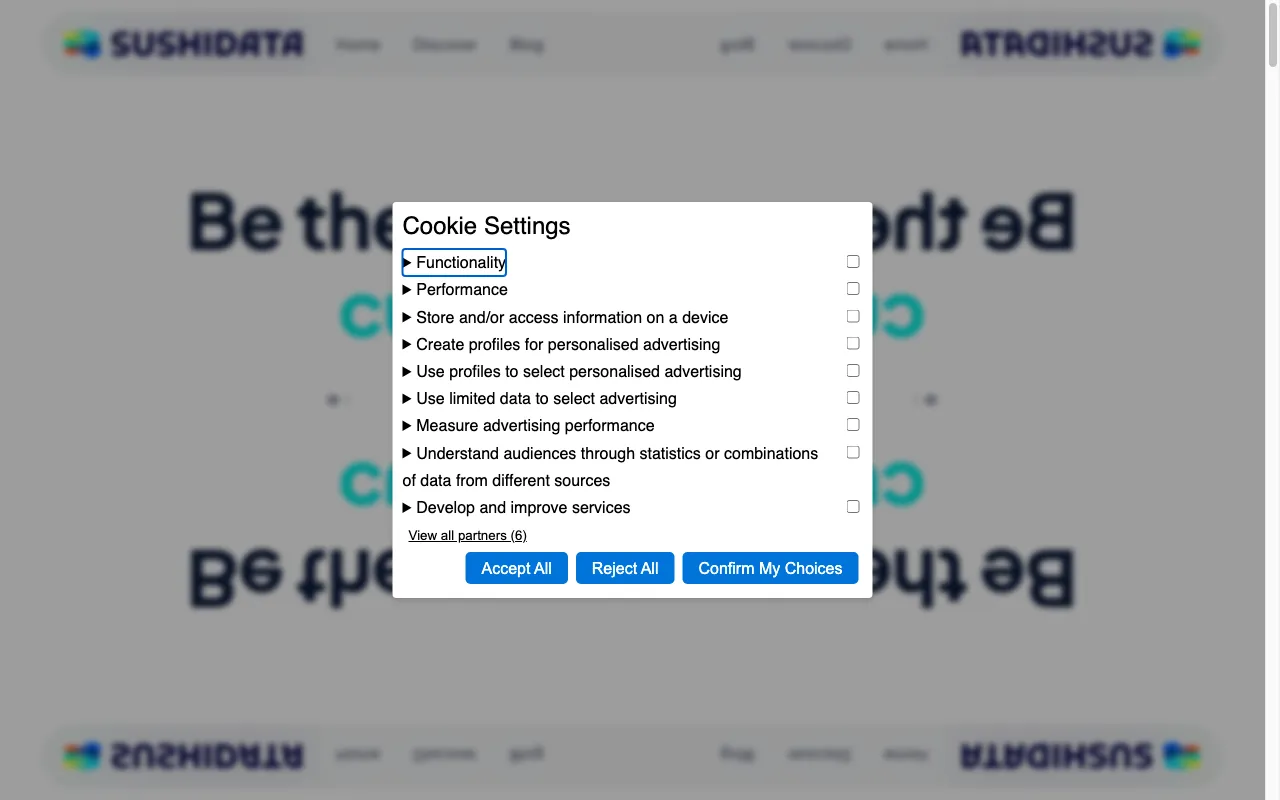 Sushidata — preview screenshot