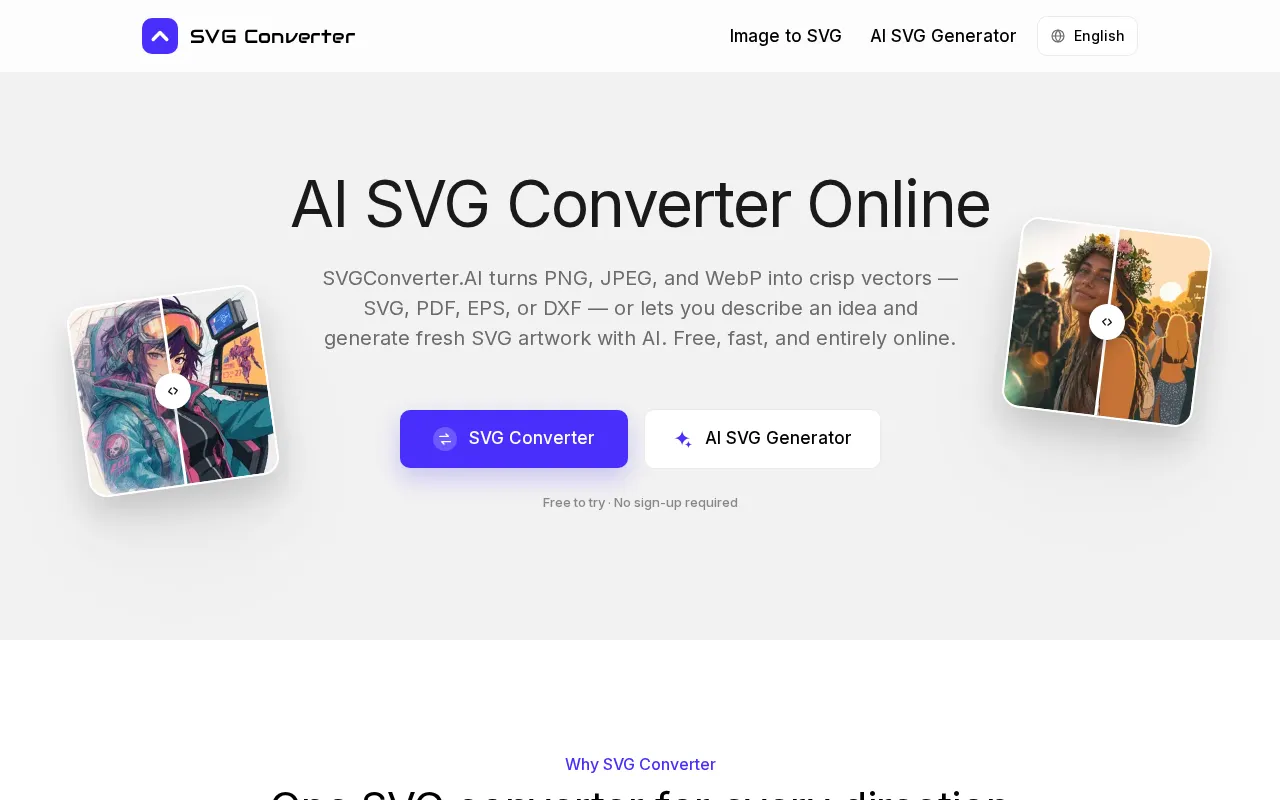 SVG Converter — preview screenshot