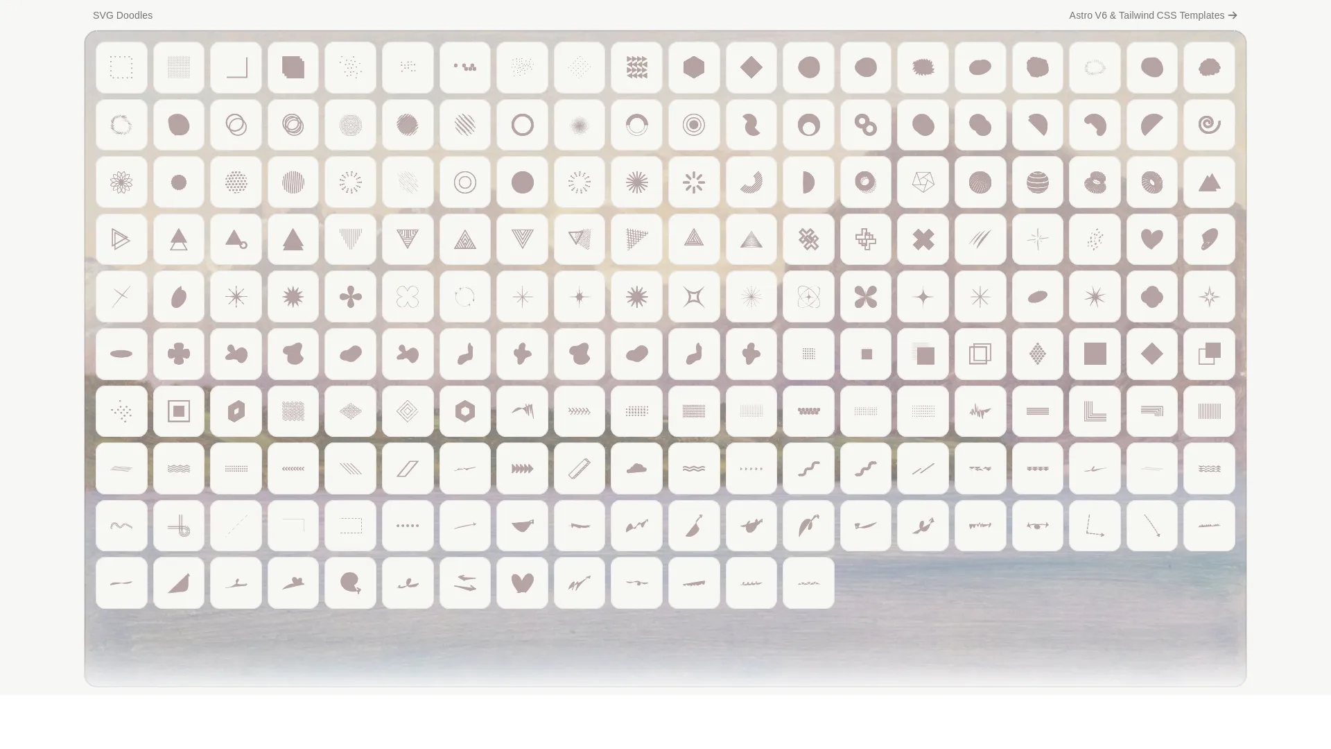 SVG Doodles — preview screenshot