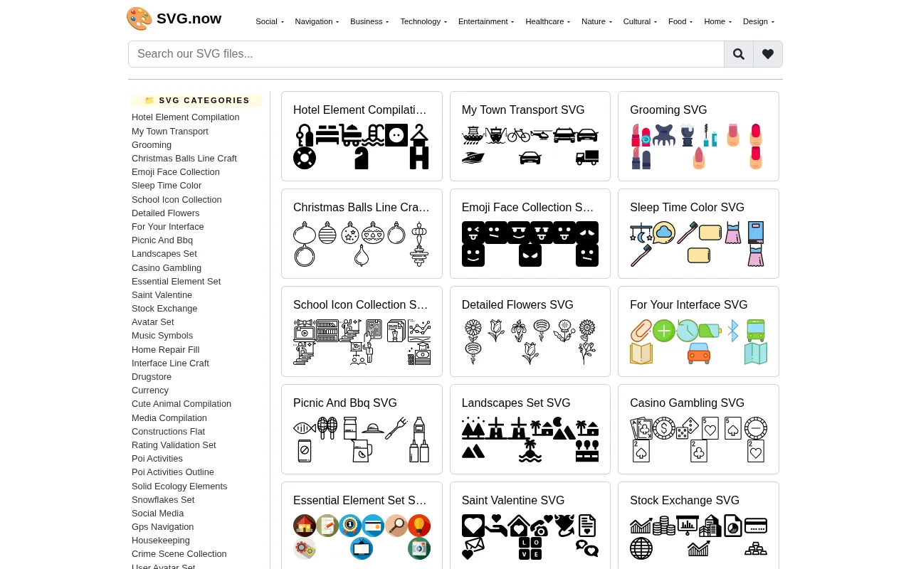 SVG.now — preview screenshot