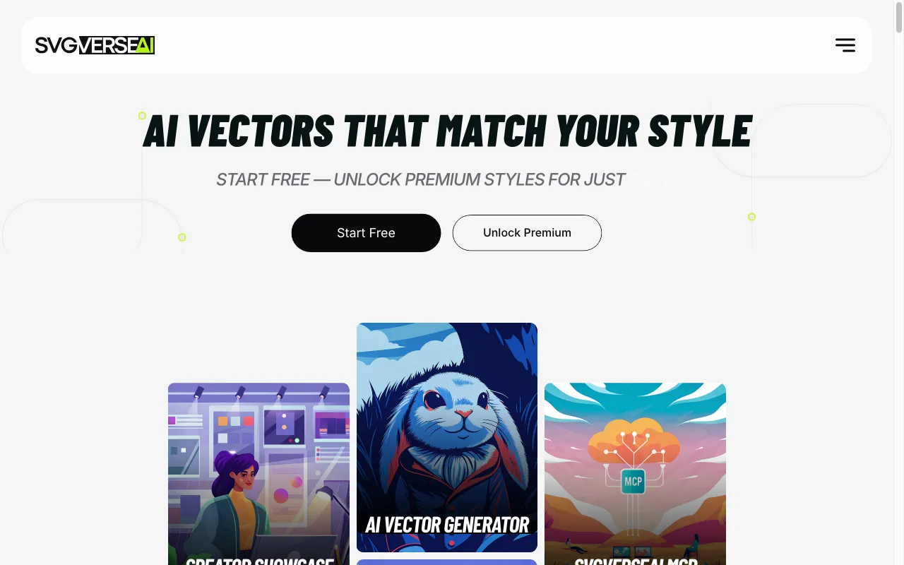 SVGverseAI — preview screenshot