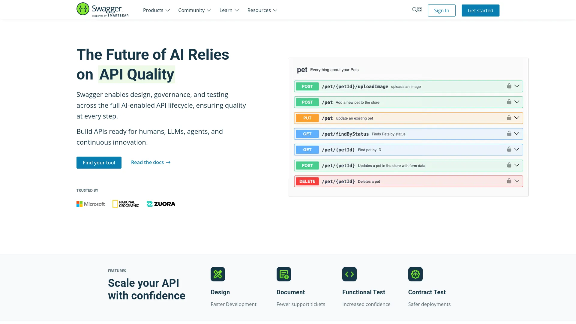 Swagger — preview screenshot