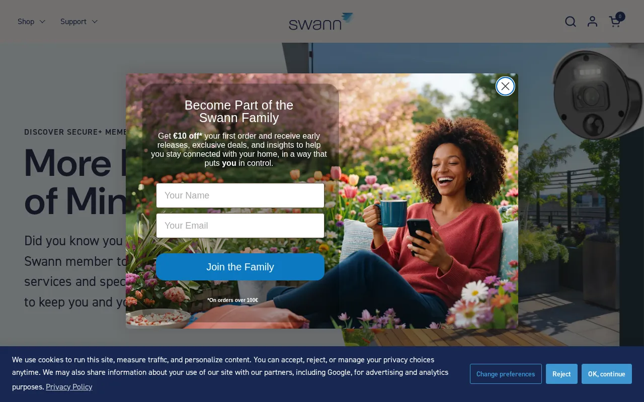 Swann — pricing page