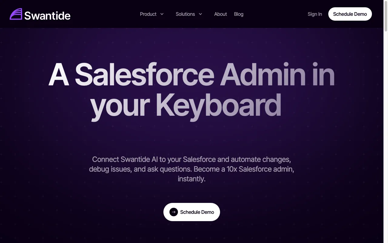 Swantide — preview screenshot