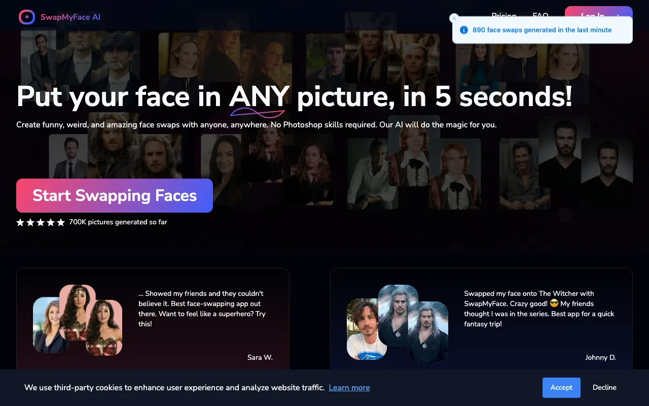 SwapMyFace — preview screenshot