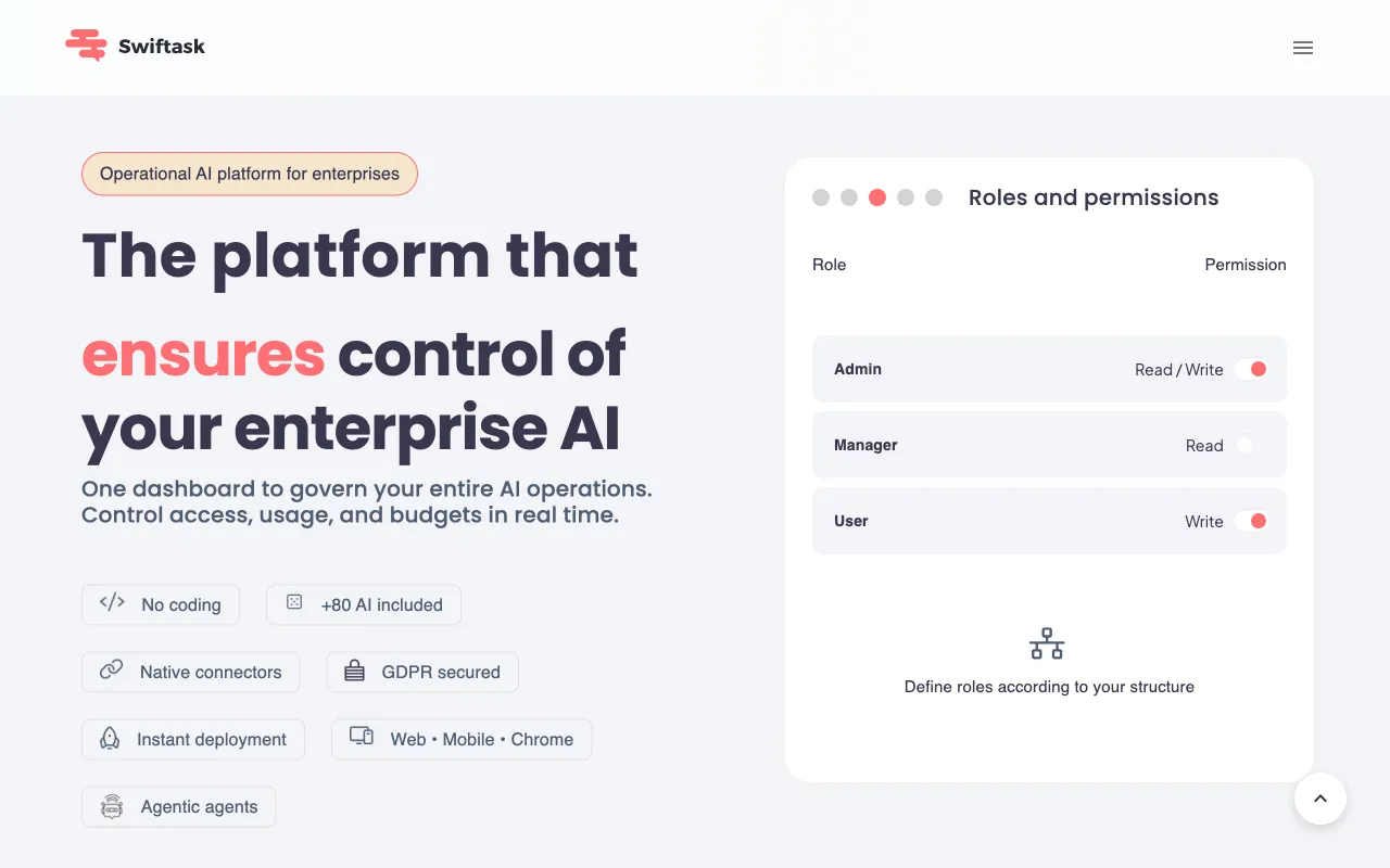 Swiftask — preview screenshot