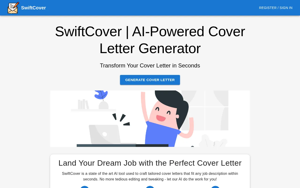 Swiftcover — preview screenshot