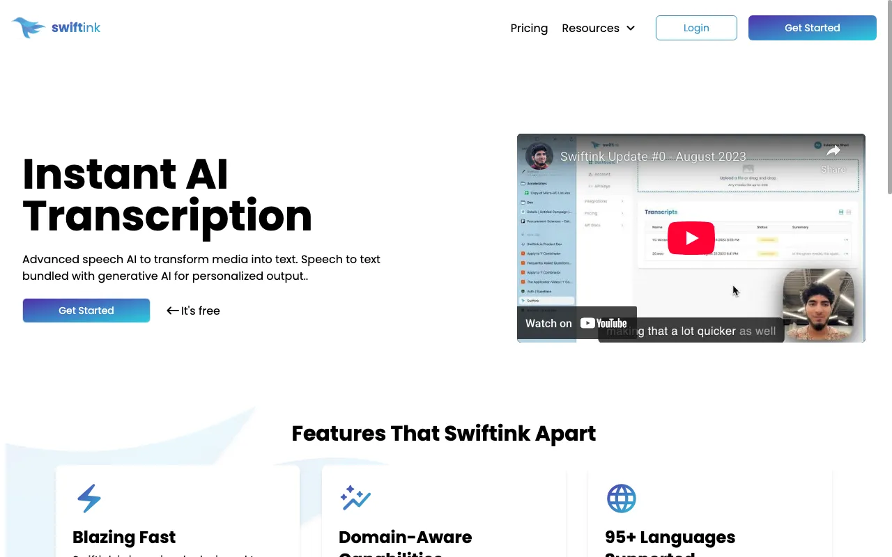 Swiftink — preview screenshot