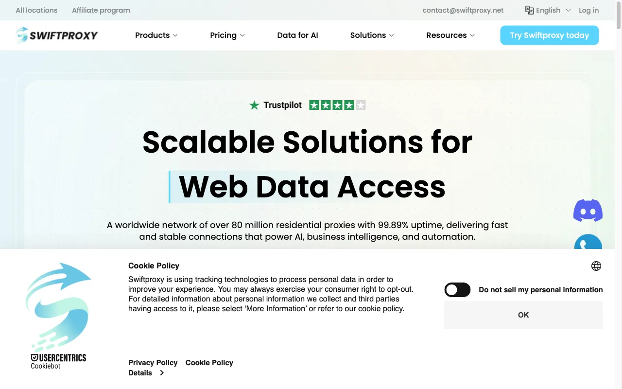 Swiftproxy — preview screenshot