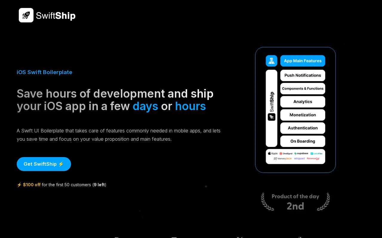 SwiftShip — preview screenshot