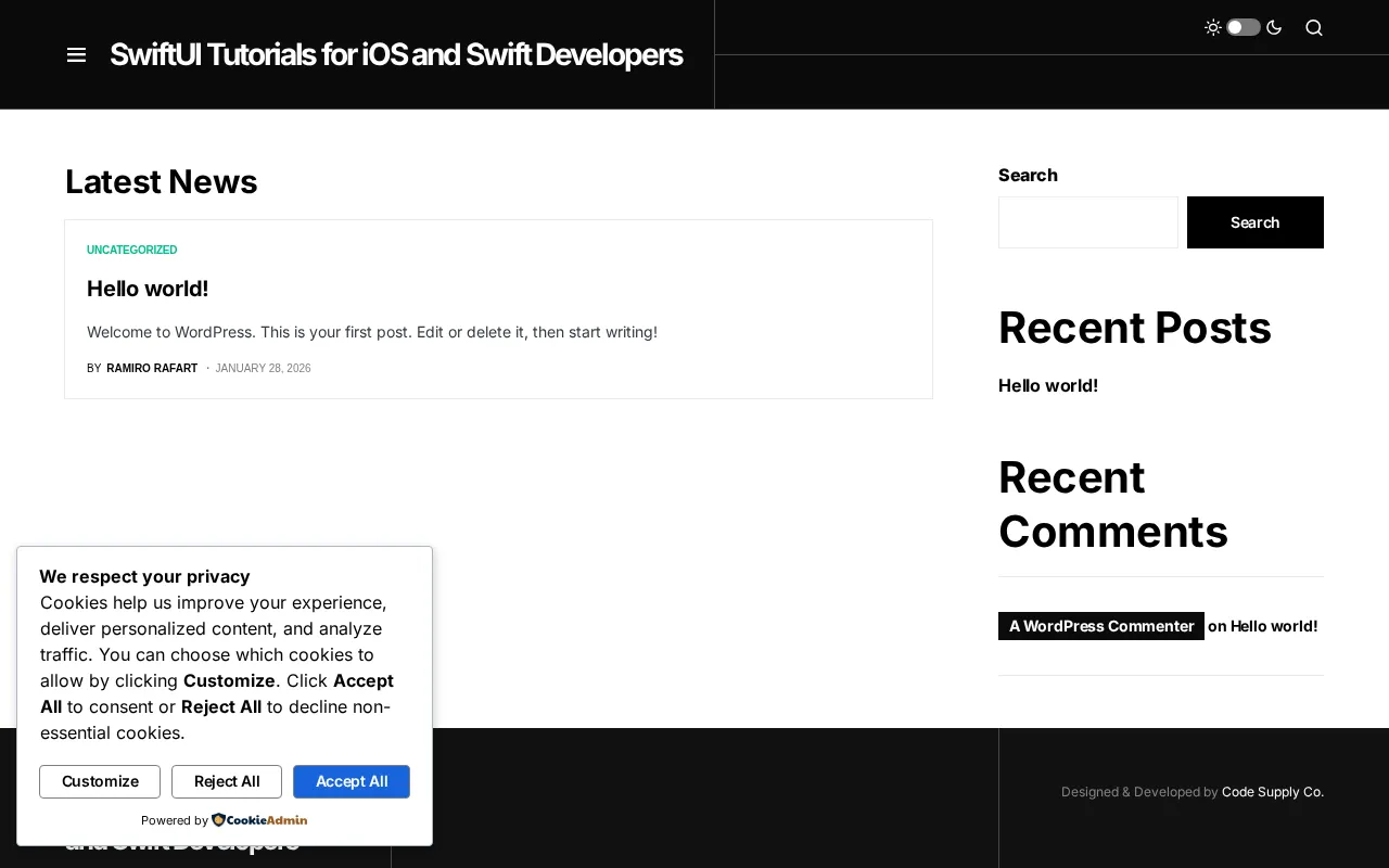 SwiftUI Apps — preview screenshot
