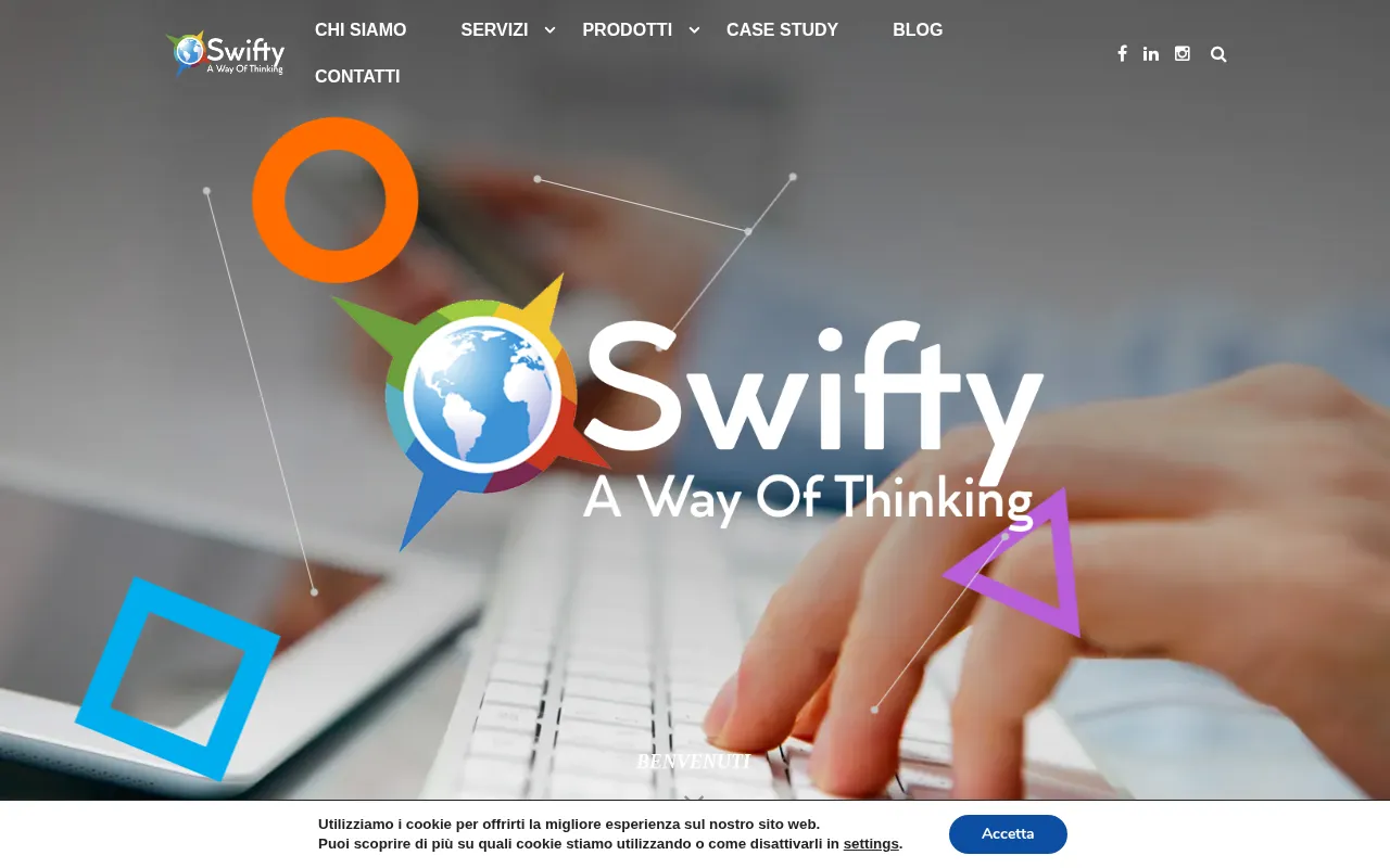 Swifty Srl | Siti Internet Applicazioni Smartphone — preview screenshot