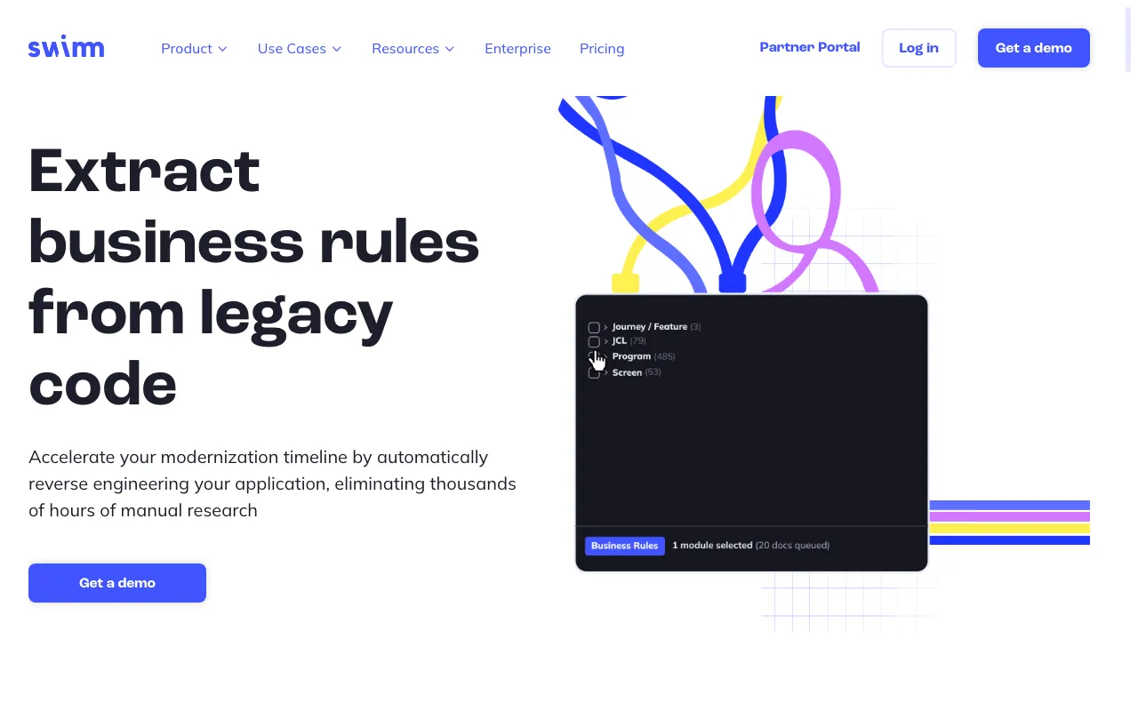 Swimm — preview screenshot