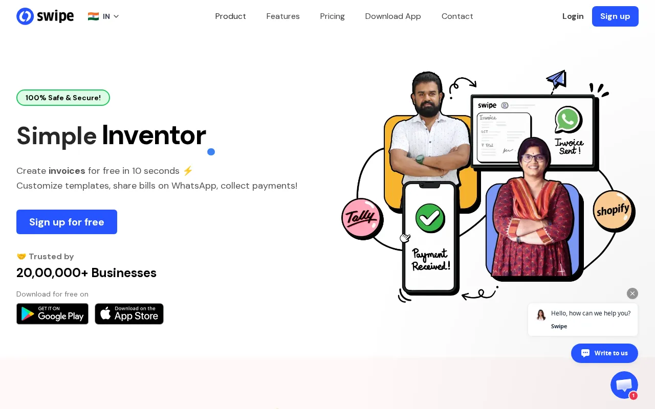 Swipe — preview screenshot