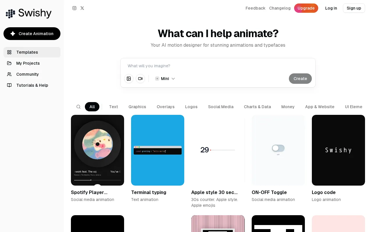 Swishy — preview screenshot