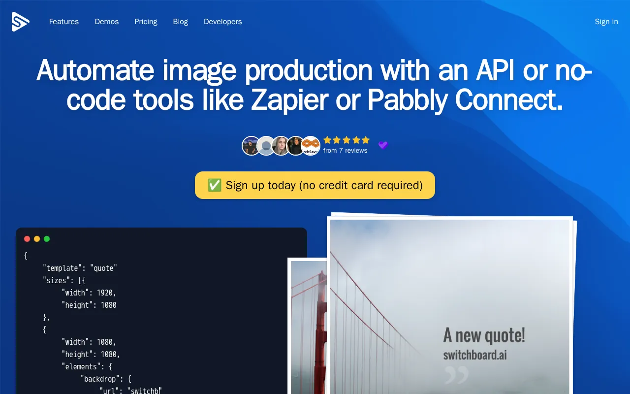Switchboard — preview screenshot