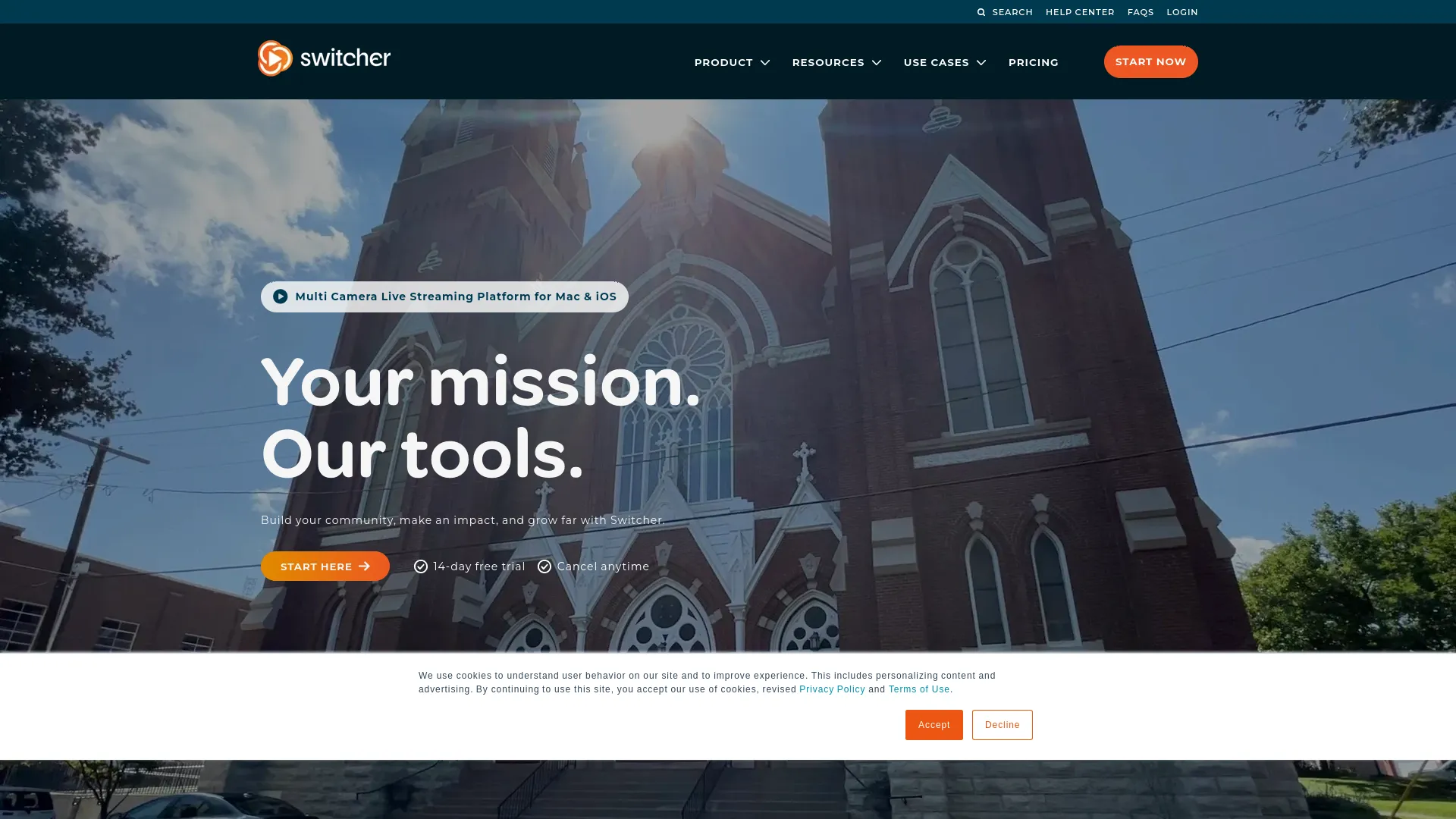 Switcher Studio — preview screenshot