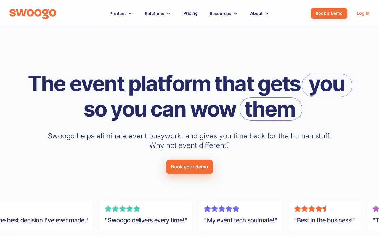 Swoogo — preview screenshot