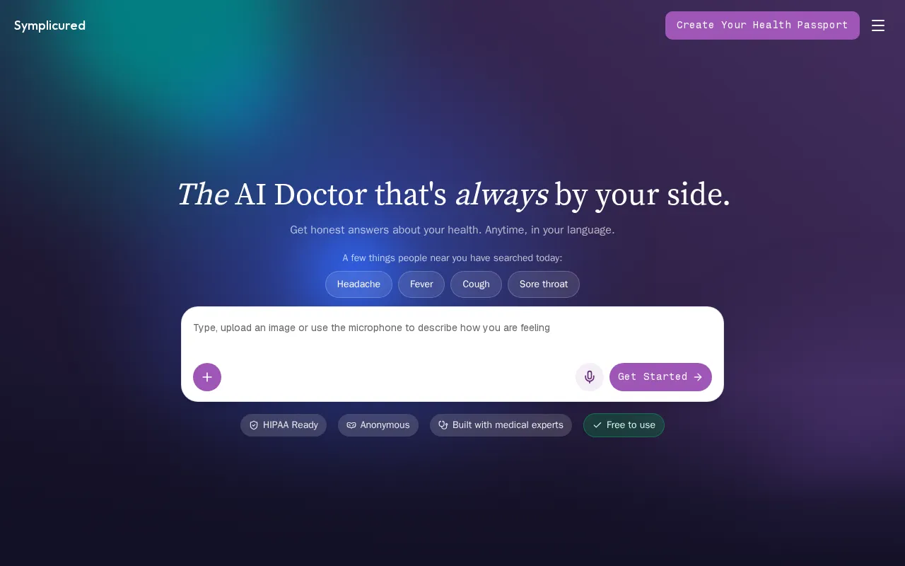 Symplicured — preview screenshot
