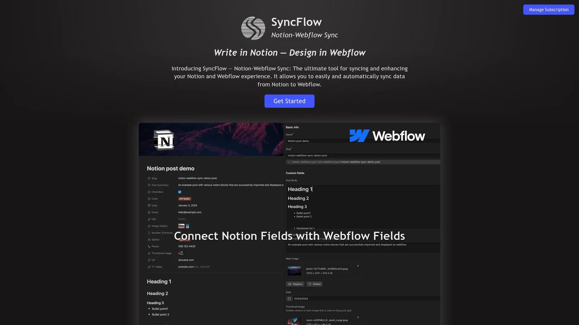 SyncFlow — preview screenshot