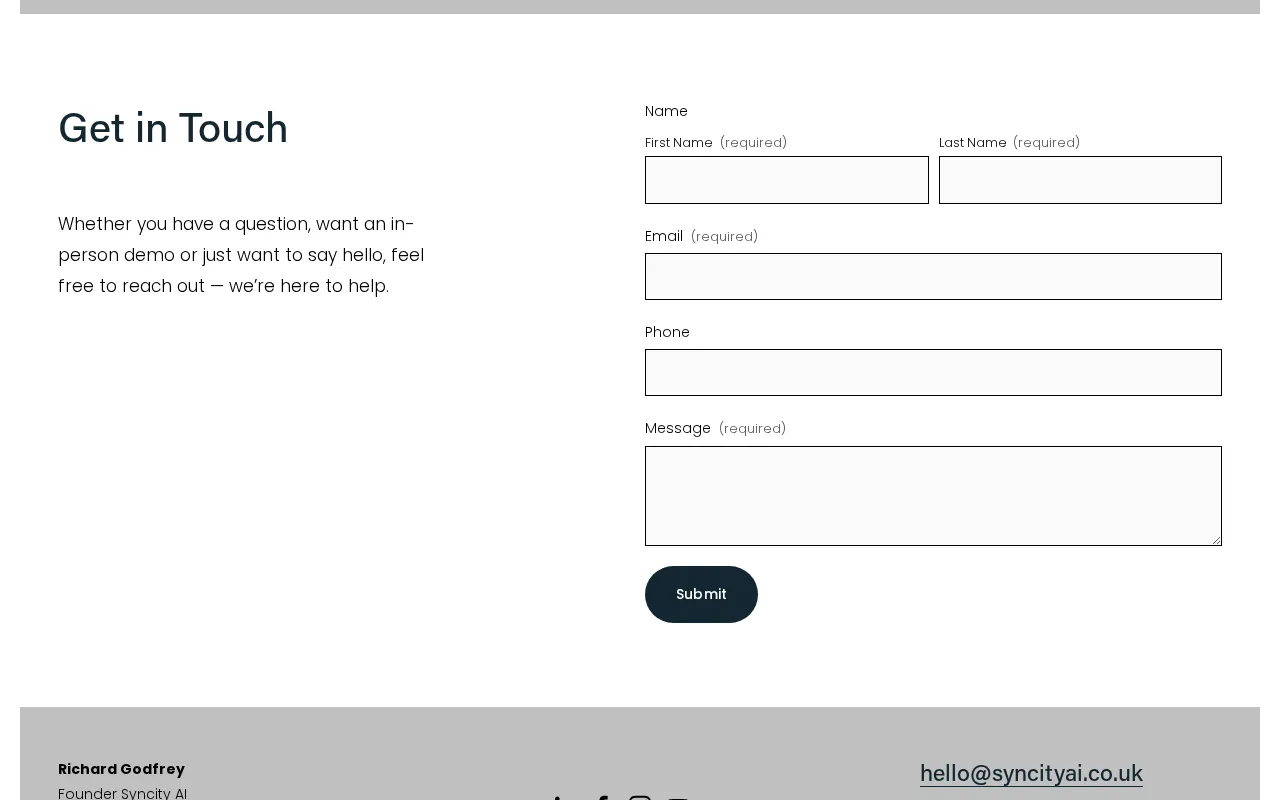 Syncity AI — preview screenshot