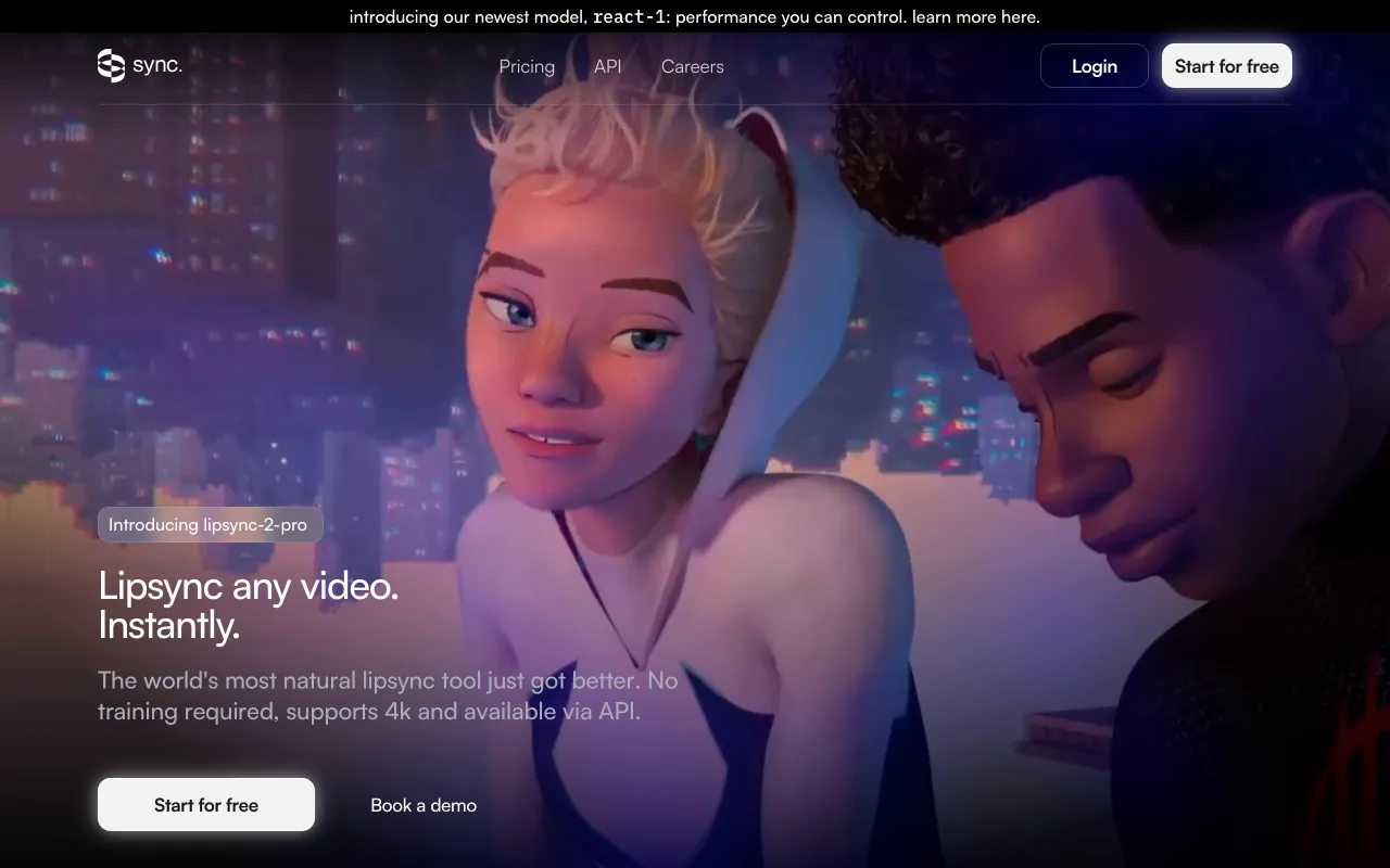 Sync Labs — preview screenshot