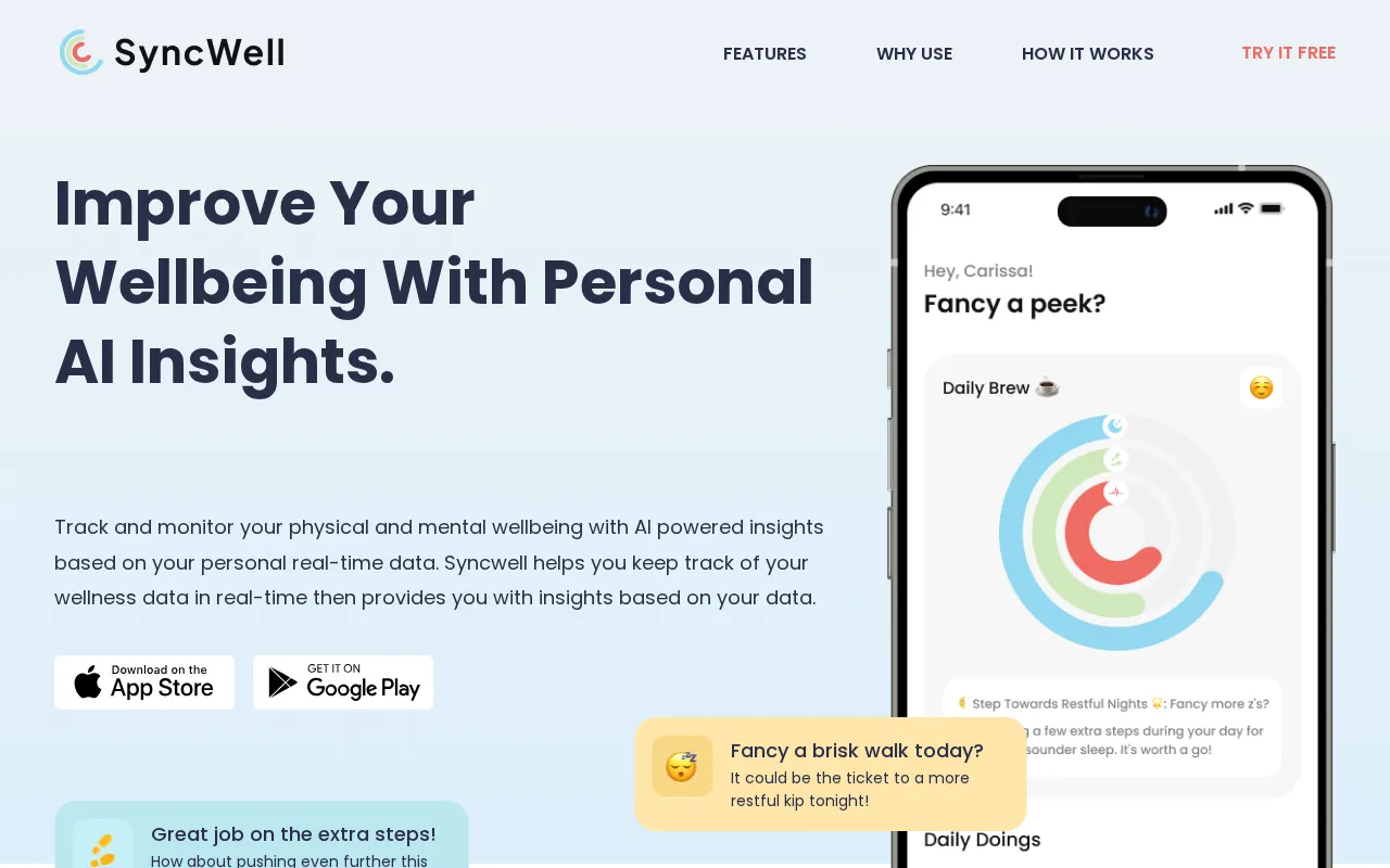 SyncWell — preview screenshot