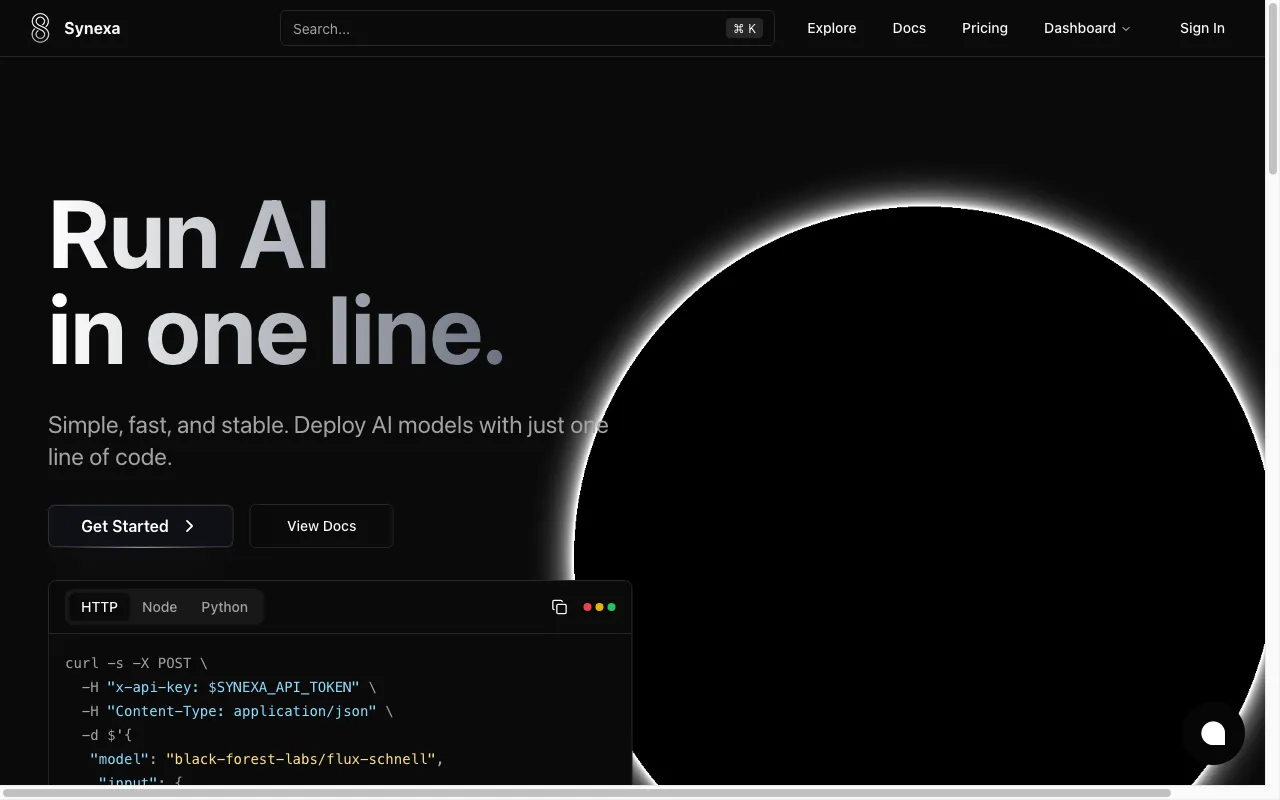 Synexa AI — preview screenshot