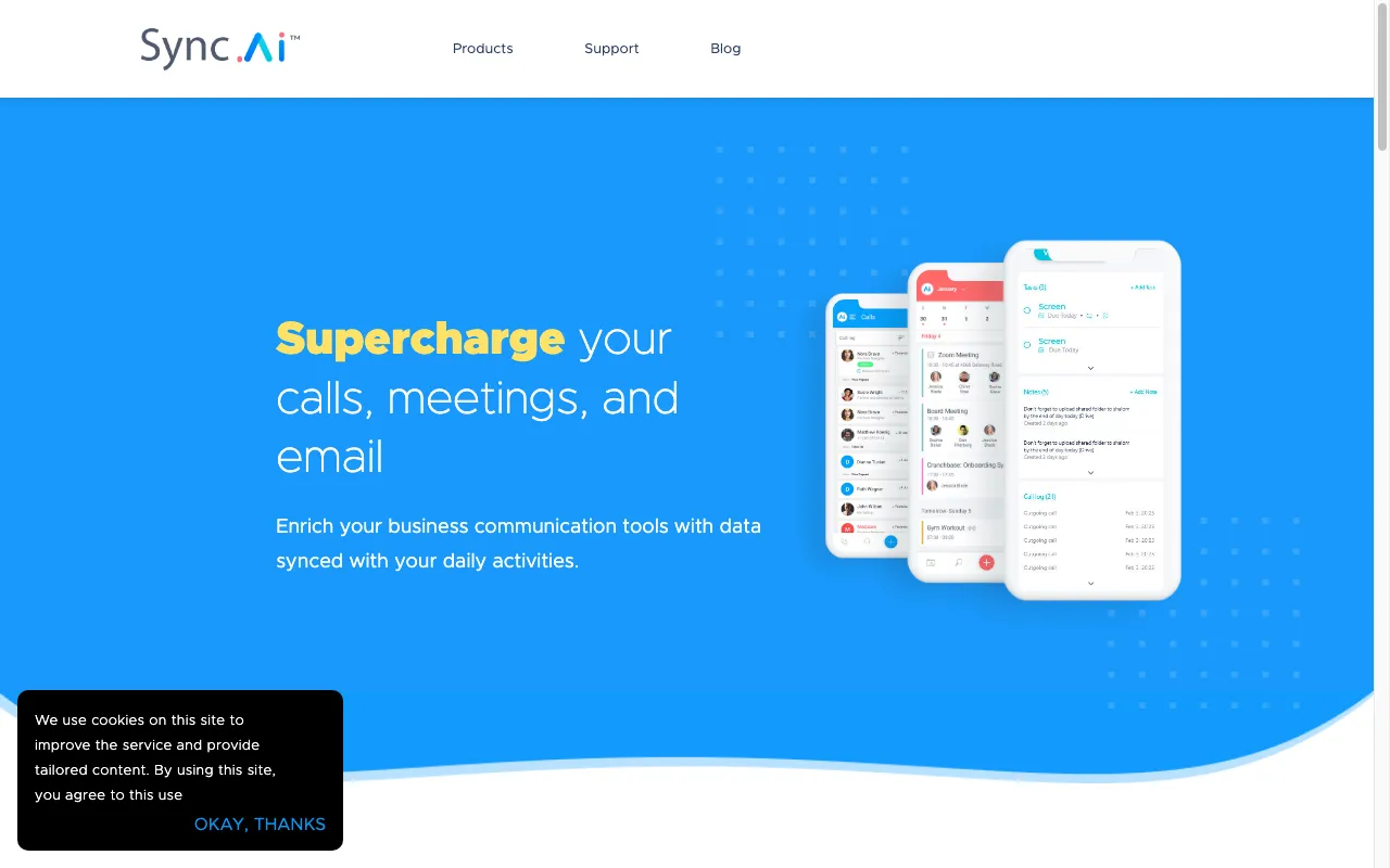 Sync.AI — preview screenshot