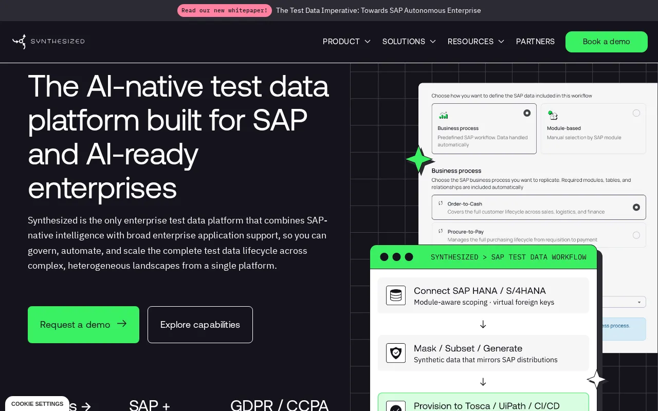 Synthesized SAP — preview screenshot