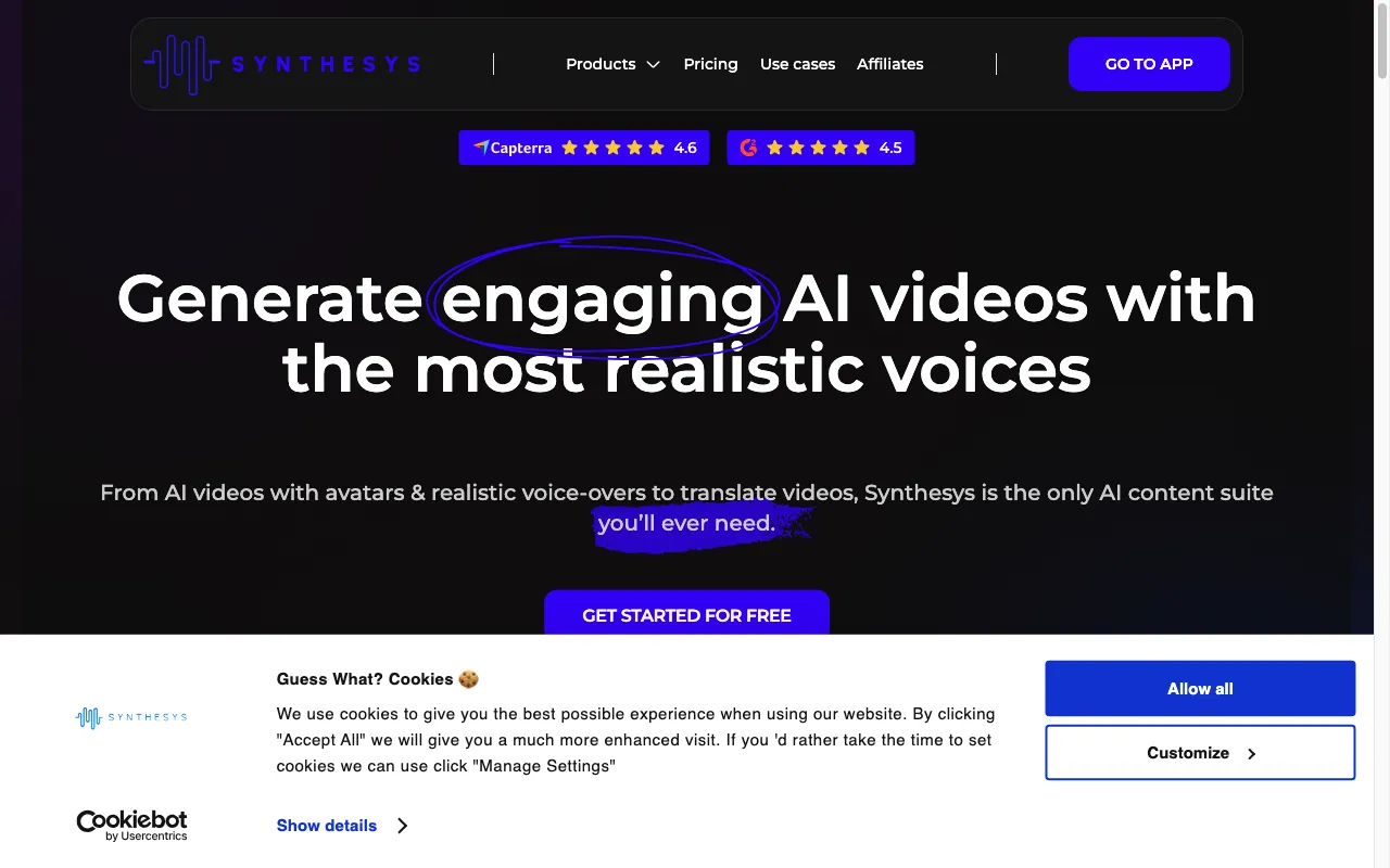 Synthesys Studio — preview screenshot