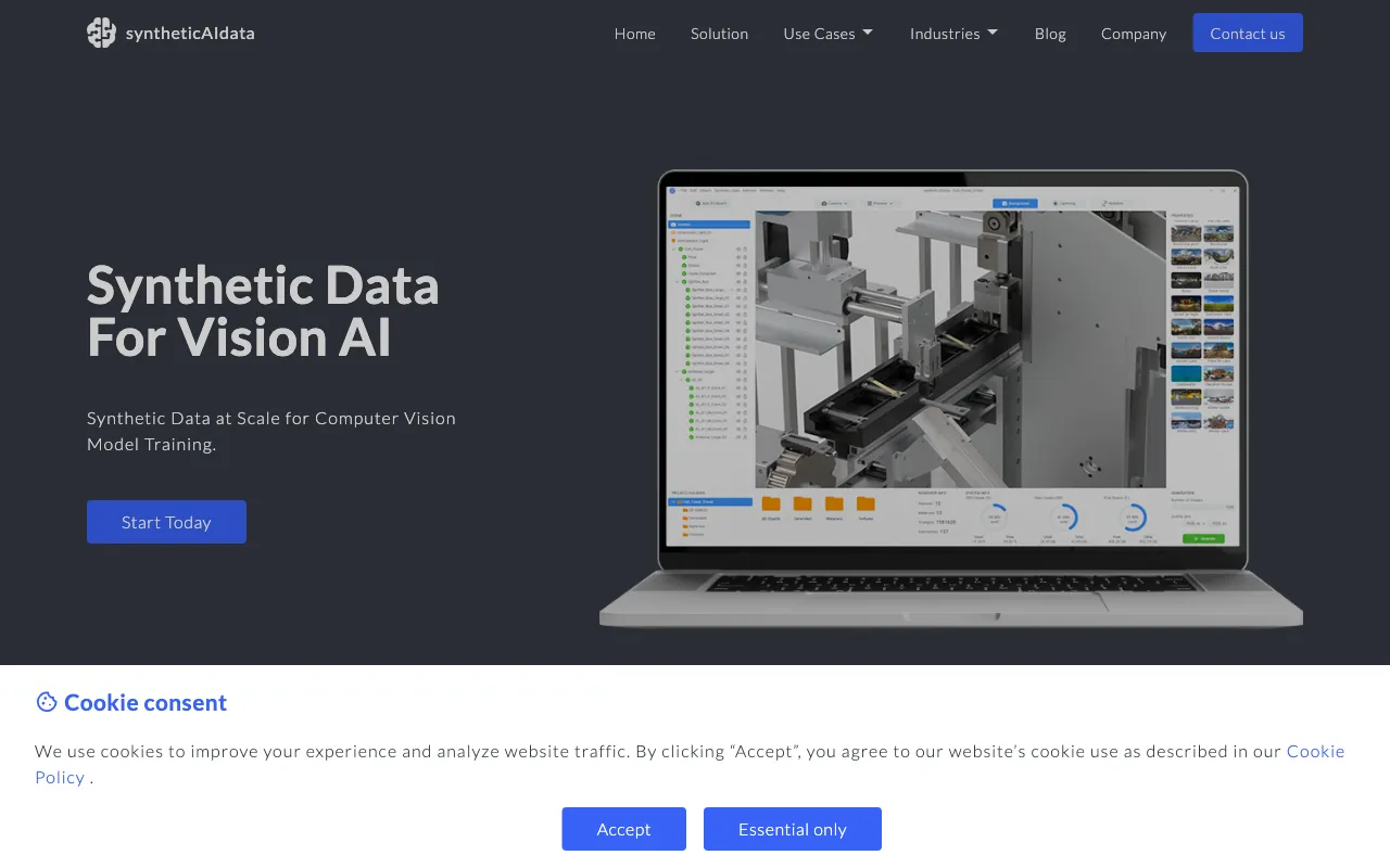 SyntheticAIdata — preview screenshot