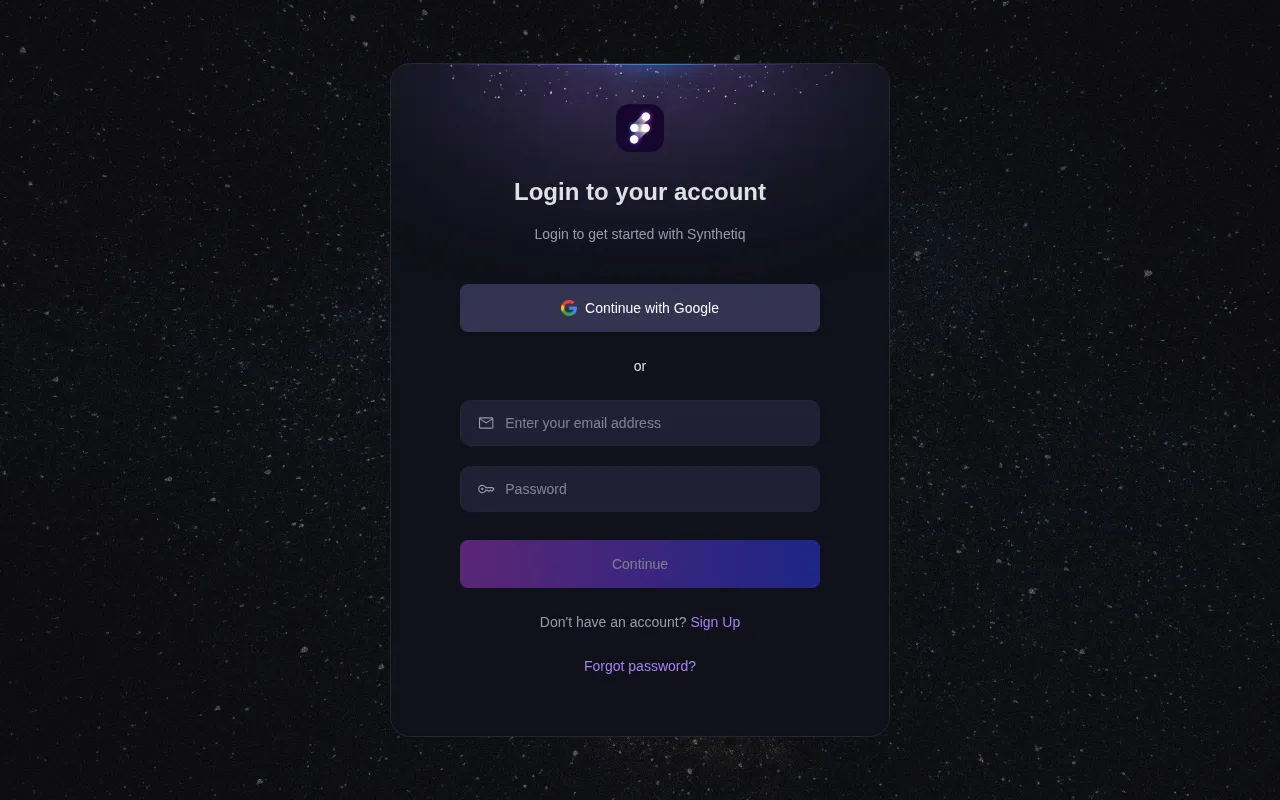 Synthetiq — preview screenshot