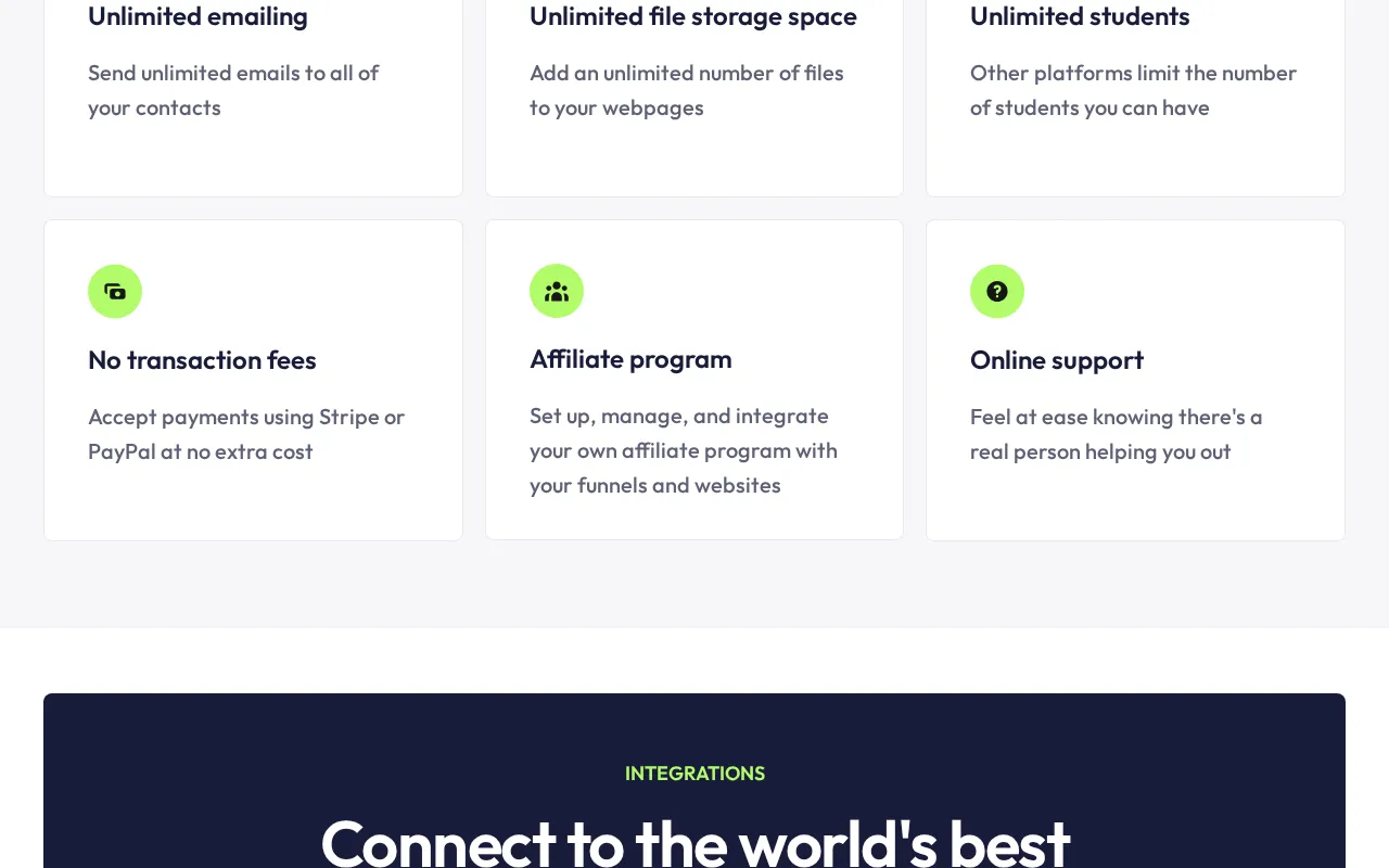 Systeme.io — pricing page