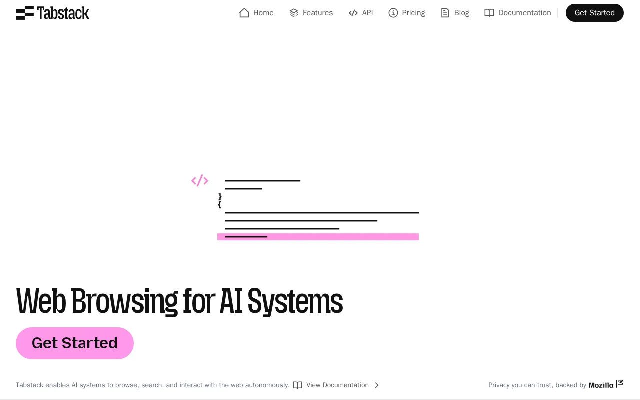 Tabstack — preview screenshot