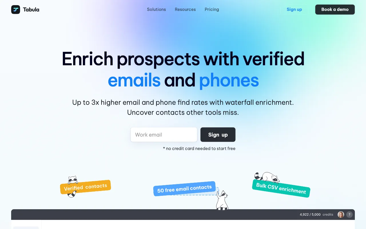 Tabula — preview screenshot