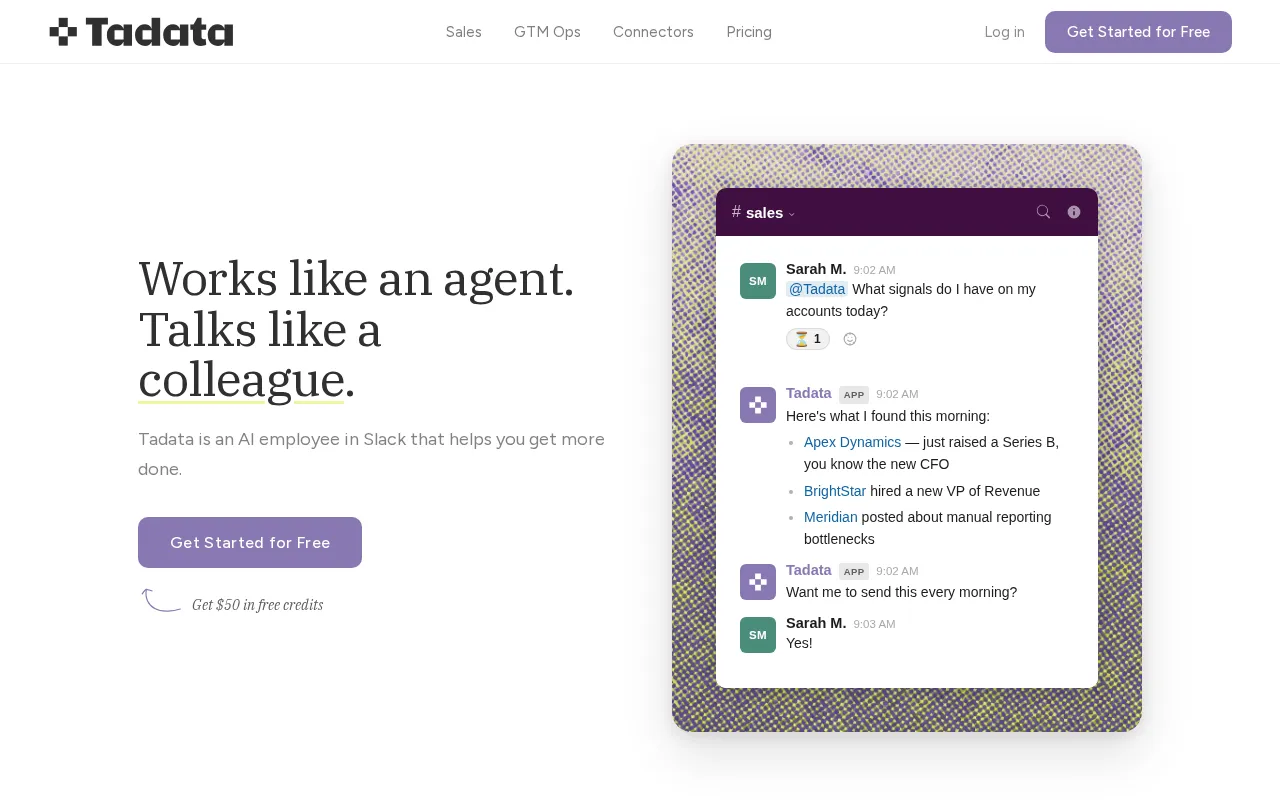 Tadata — preview screenshot