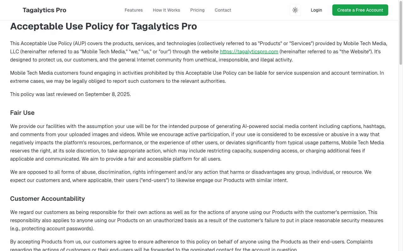 Tagalytics — preview screenshot