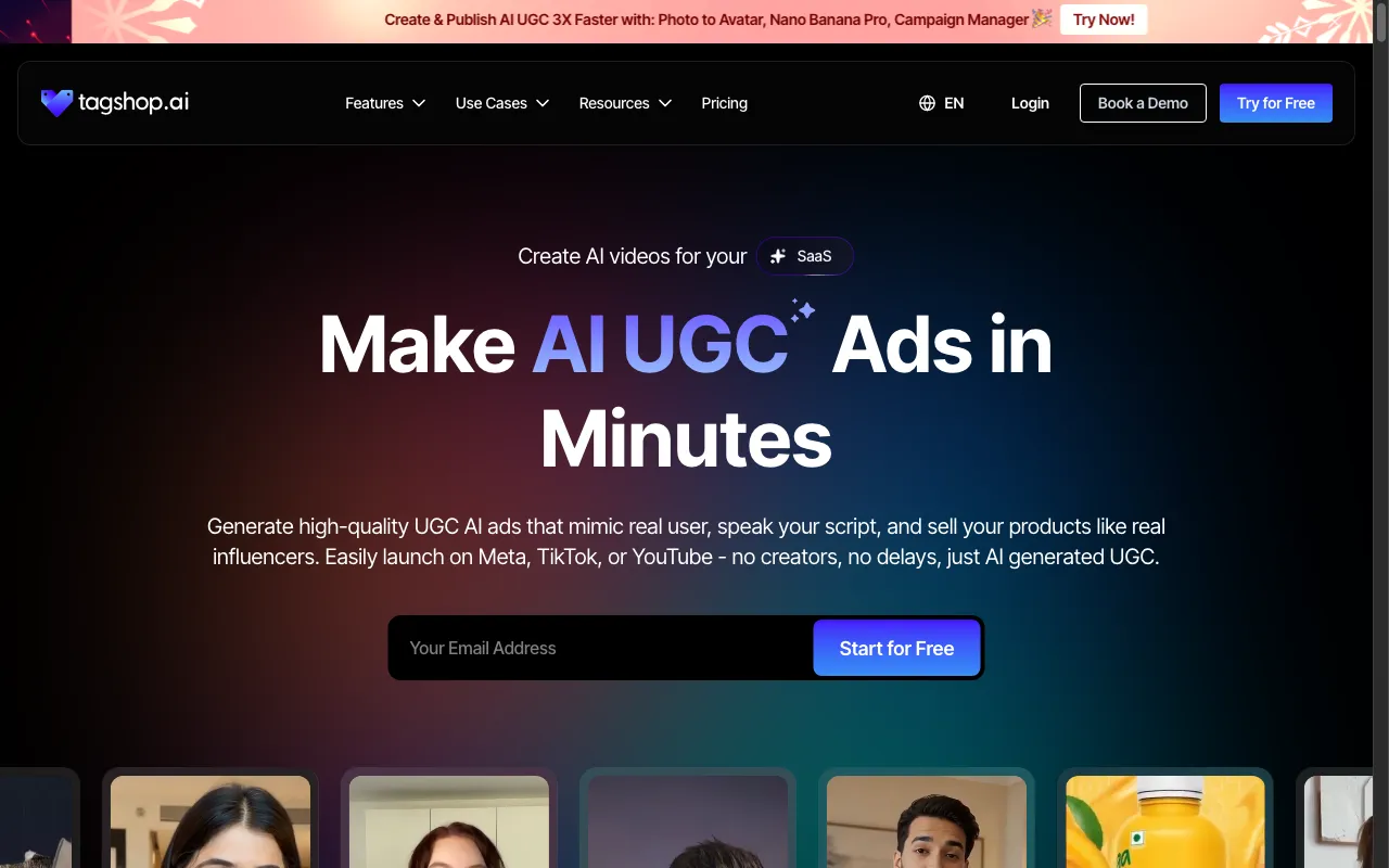 Tagshop AI — preview screenshot