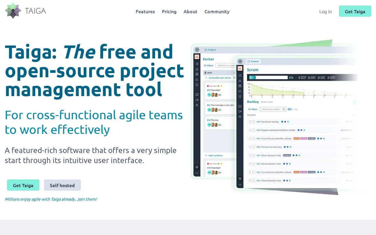 Taiga — preview screenshot