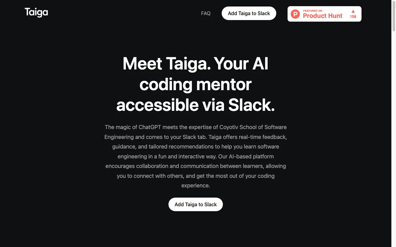 Taiga — preview screenshot