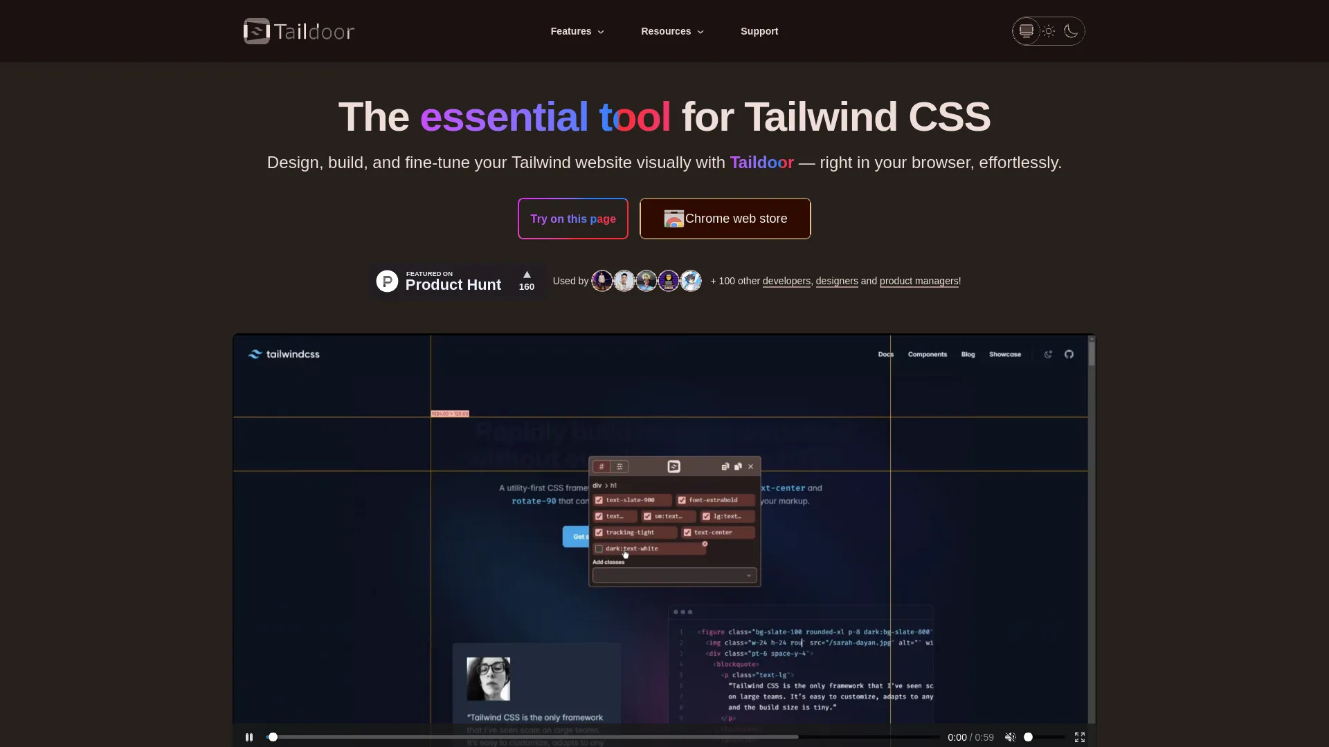 Taildoor — preview screenshot